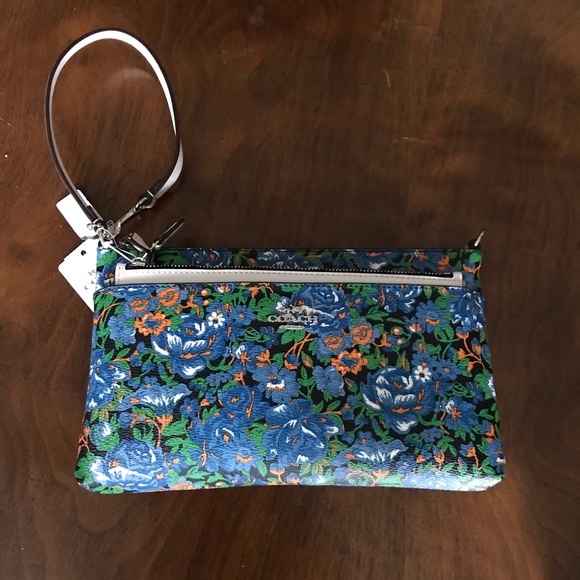 Coach Rose meadow pop pouch NWT - Picture 2 of 10